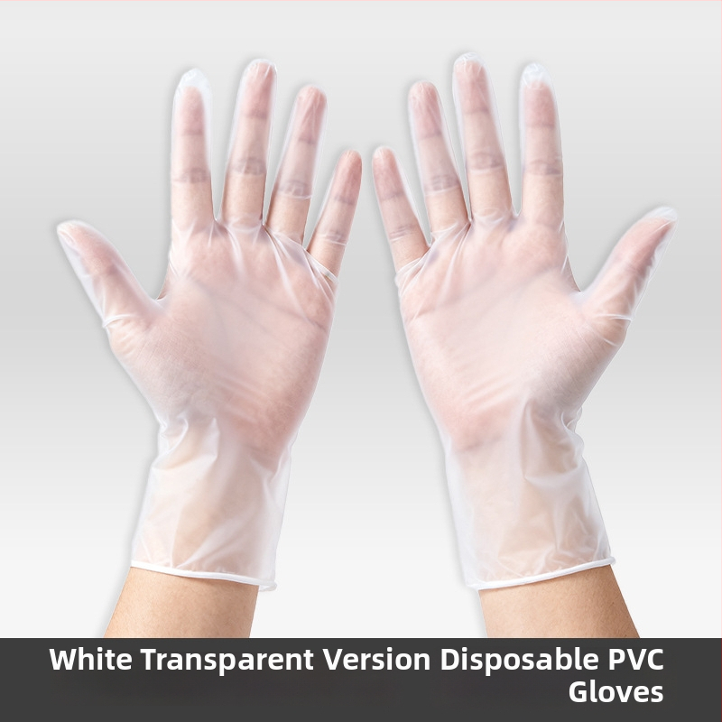 Vienkartinės pirštinės, Prekės ženklas Jue nuo, Slydimo prevencija, Vieno spalvos raštas, Logotipo spauda įmanoma, Prekės kodas: Ding qing gloves