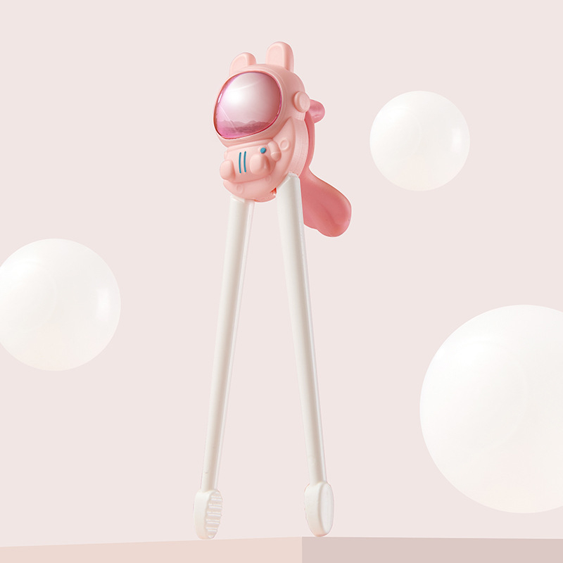 Dječje edukativne štapiće za jelo, plastični, karikatura uzorak, sladak stil, s ispisanim logotipom