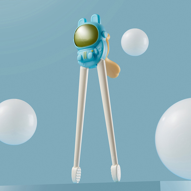 Dječje edukativne štapiće za jelo, plastični, karikatura uzorak, sladak stil, s ispisanim logotipom