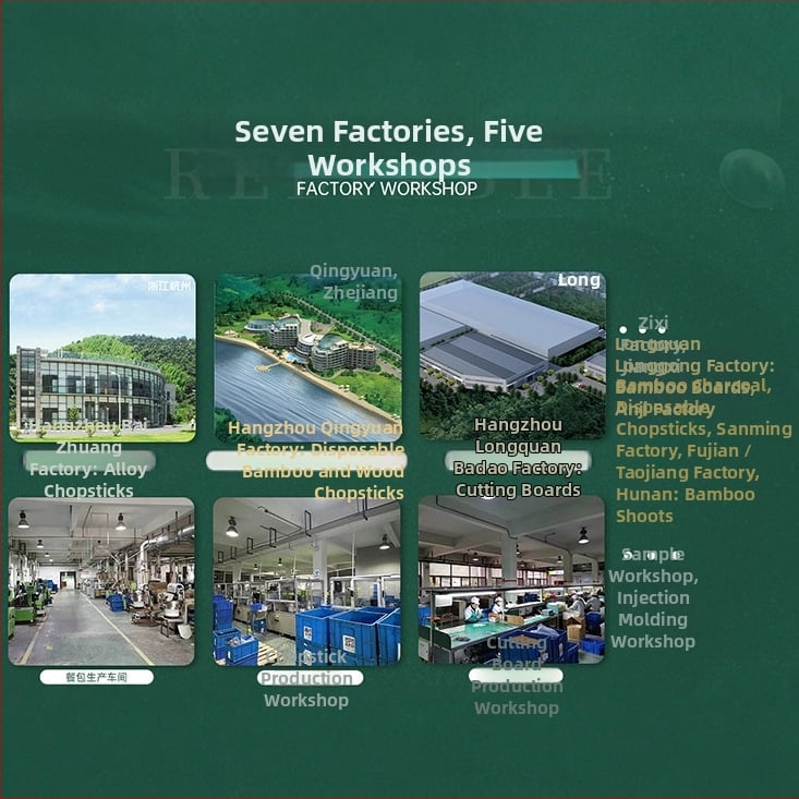 Double Gun vienkartinės bambuko lazdelės, karbonizuotos, apvalios, keturių dalių rinkinys, atskirose pakuotėse