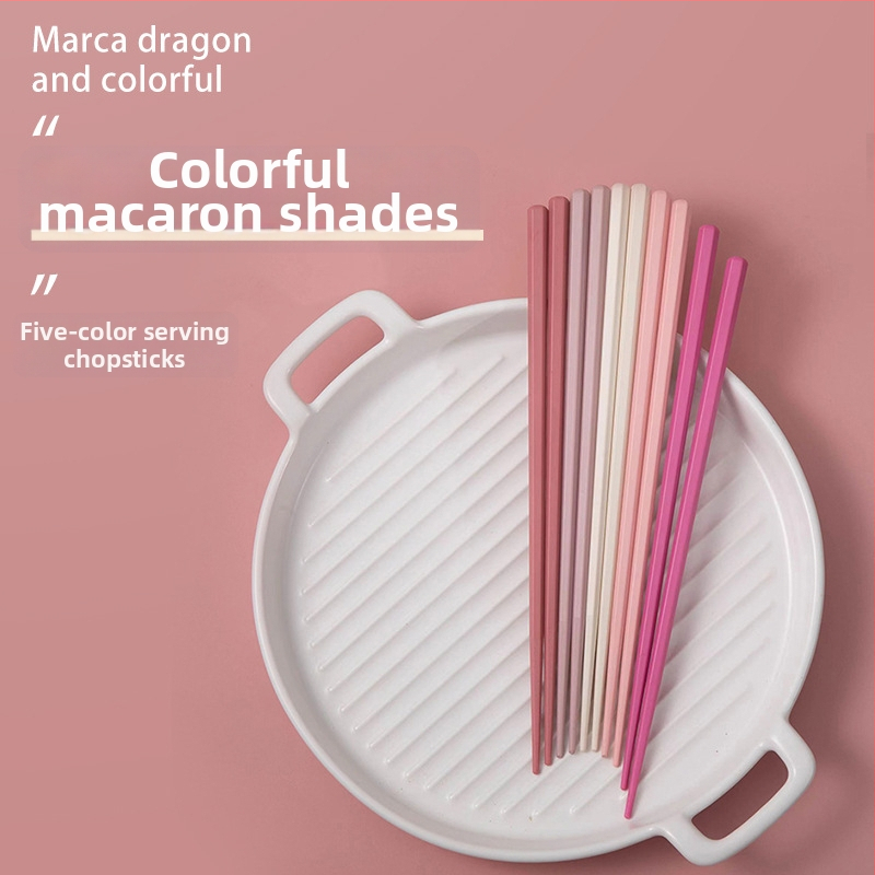 Šešiakampės lydinio valgymo lazdelės, japonų stiliaus, šiuolaikinis paprastumas, pirmosios klasės kokybė, pavasaris 2021