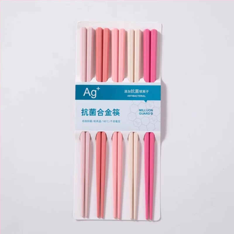 Šešiakampės lydinio valgymo lazdelės, japonų stiliaus, šiuolaikinis paprastumas, pirmosios klasės kokybė, pavasaris 2021