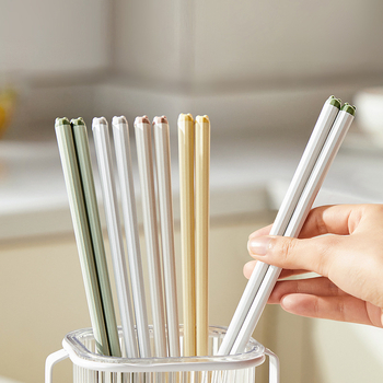 One Chestnut Lydiniai metaliniai lazdelės su karikatūriniu dizainu - Karikatūra, Kūrybingas stilius, PET+pluoštas+ABS, Vienas komplektas vienam asmeniui, Pelėsiniai atsparūs, Anti bakterijoms, Aukštos temperatūros atsparumas