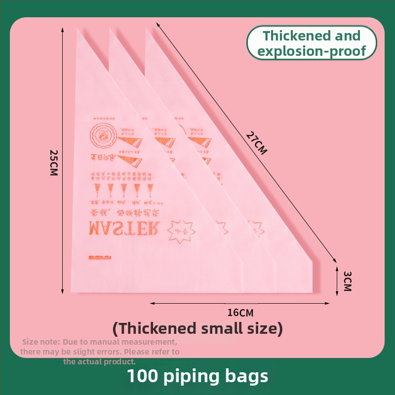 Dekoravimo maišelis su vienkartiniais antgaliais — pilnas dekoravimo priemonių komplektas vaikų maistui dekoruoti, išleistas 2024