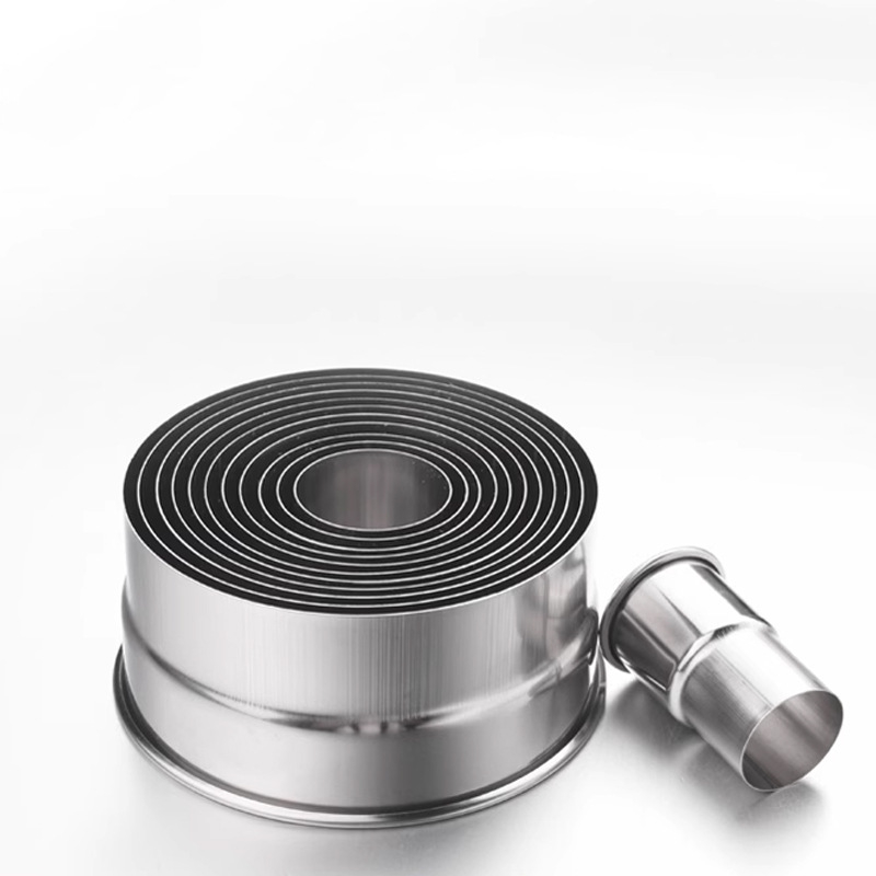 YABAY nerezová oceľová forma na pečenie sušienok – súprava s nepravidelným tvarom, na pečenie cookies a krájanie zeleniny a ovocia