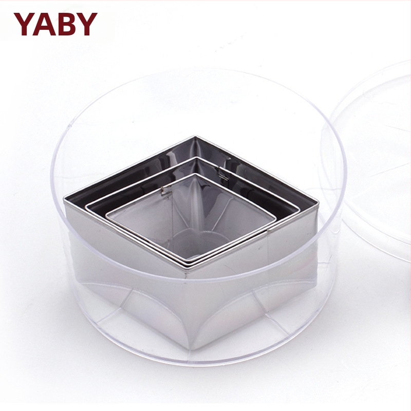 YABAY nerezová oceľová forma na pečenie sušienok – súprava s nepravidelným tvarom, na pečenie cookies a krájanie zeleniny a ovocia