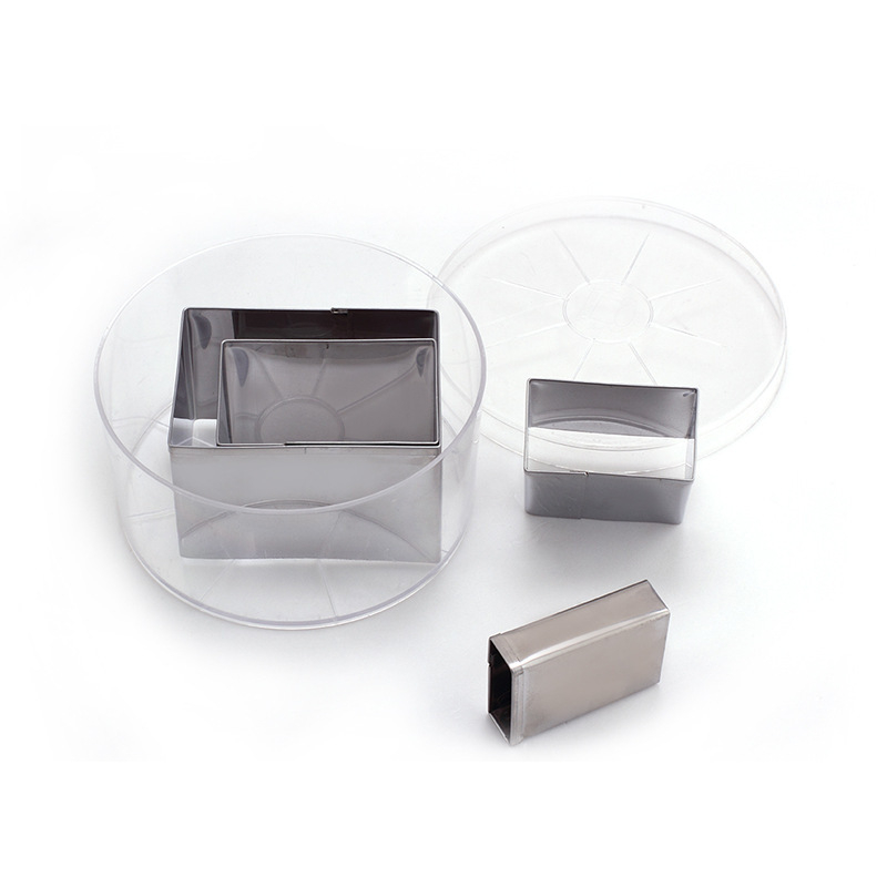 YABAY nerezová oceľová forma na pečenie sušienok – súprava s nepravidelným tvarom, na pečenie cookies a krájanie zeleniny a ovocia