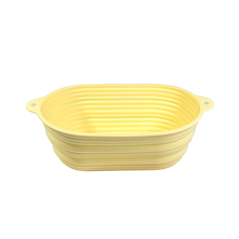 Duonos fermentacijos krepšys ir kepimo forma – maisto kokybės silikonas – apskritos formos