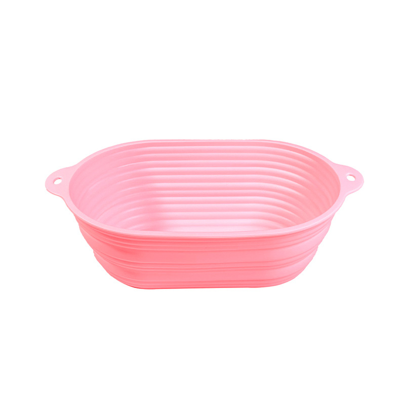 Duonos fermentacijos krepšys ir kepimo forma – maisto kokybės silikonas – apskritos formos