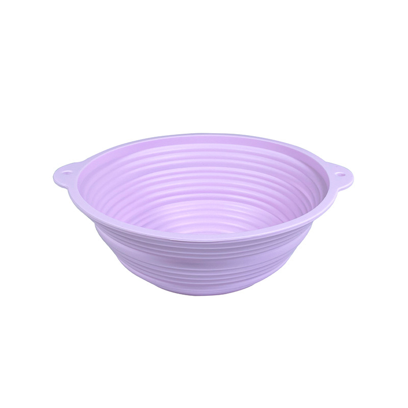 Duonos fermentacijos krepšys ir kepimo forma – maisto kokybės silikonas – apskritos formos