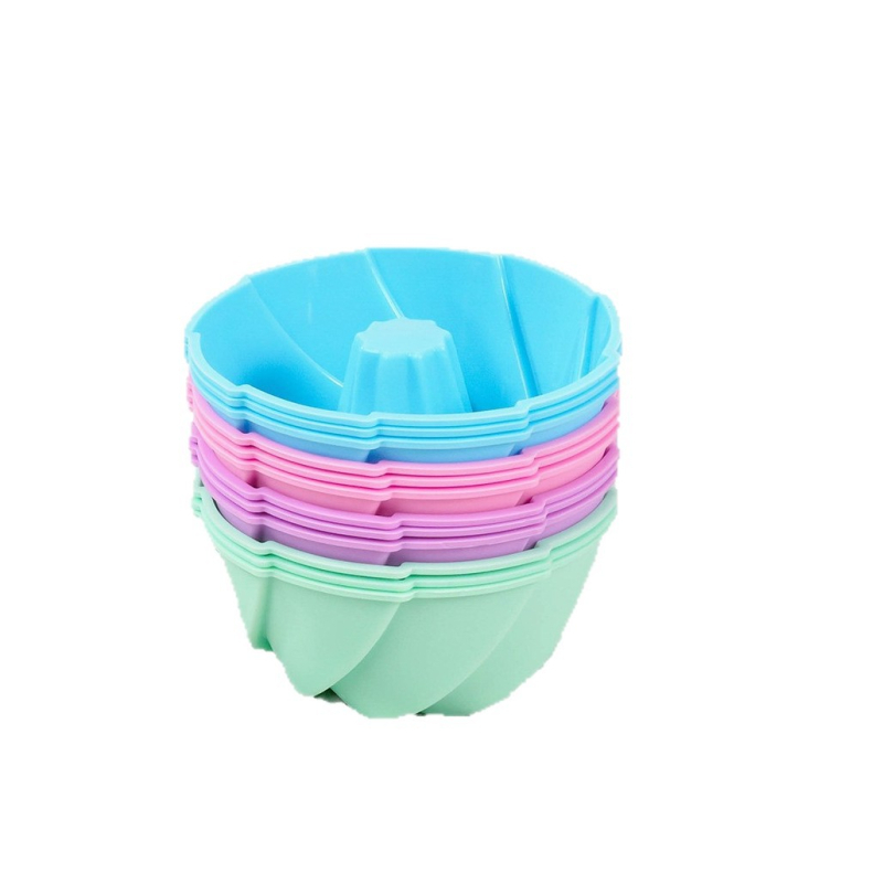 Silikonska kalupa za kolače, 12-komplet, nepravilnog oblika, otporna na pećnicu do 230°C