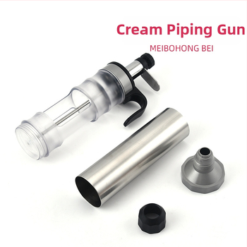 Kena dekoravimo pistoletas – nerūdijančio plieno, dekoravimo antgaliai rinkinys tortų dekoravimui, išleistas 2023 m.