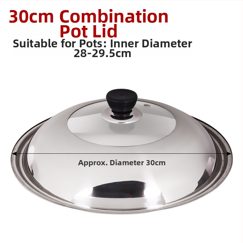 Nerūdijančio plieno puodo gaubtas su permatiniu dizainu, modelis Zhgg001 (Medžiaga: Nerūdijantis plienas; Svoris: 1–3 kg; Stilius: Modernus minimalizmas)