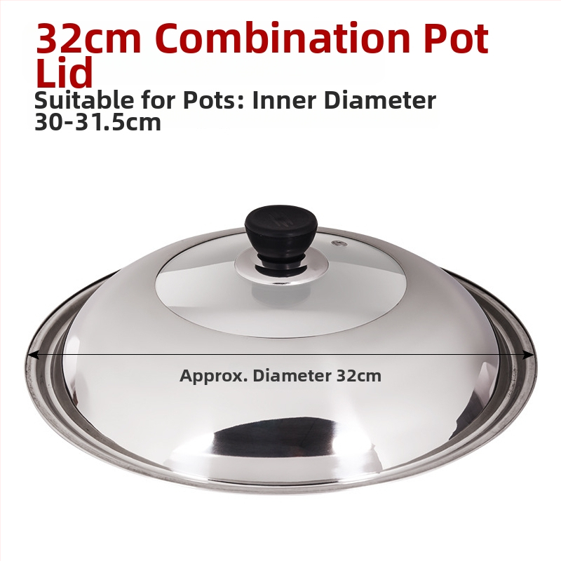 Nerūdijančio plieno puodo gaubtas su permatiniu dizainu, modelis Zhgg001 (Medžiaga: Nerūdijantis plienas; Svoris: 1–3 kg; Stilius: Modernus minimalizmas)