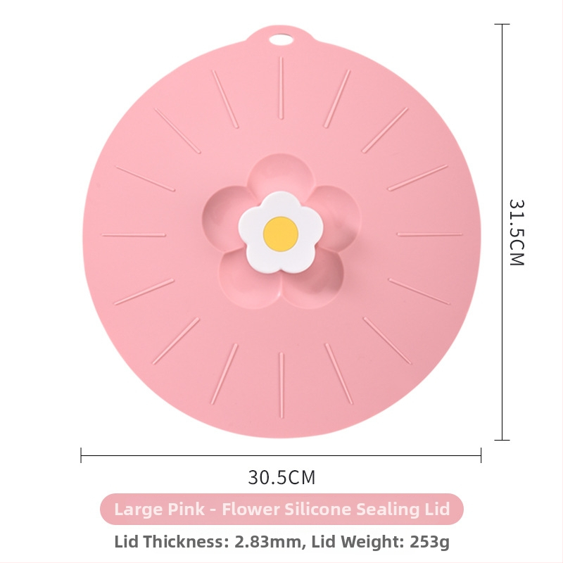 AWOO silikoninis dangtelis mikrobangų krosnelės dubenėliui, Stilius: Gaivus ir žaismingas, Medžiaga: Kita, Stilius: Mažas gaivus vėjas