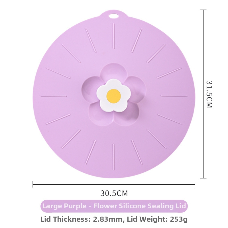 AWOO silikoninis dangtelis mikrobangų krosnelės dubenėliui, Stilius: Gaivus ir žaismingas, Medžiaga: Kita, Stilius: Mažas gaivus vėjas