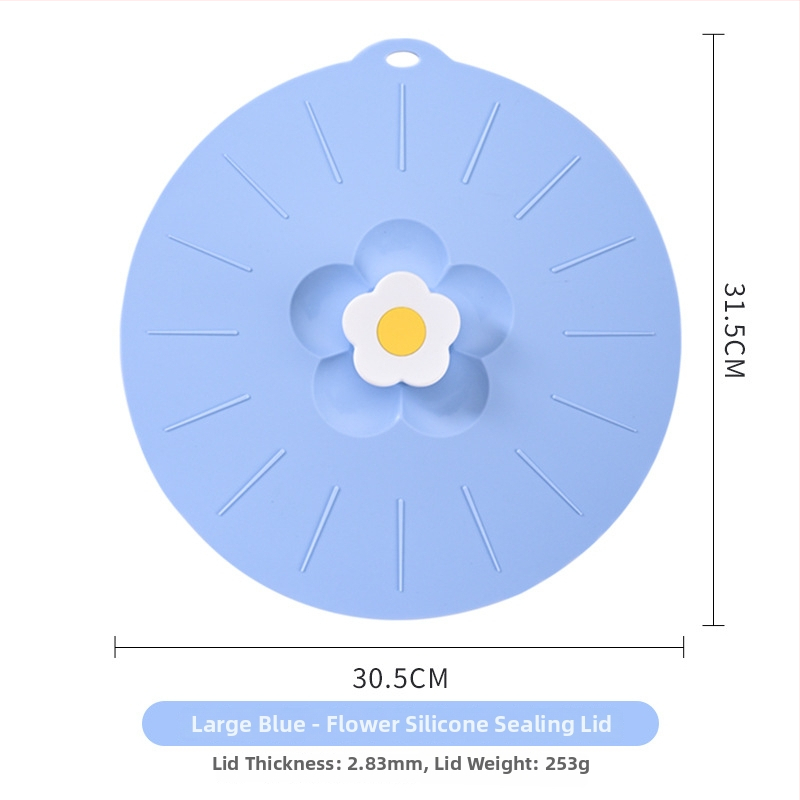 AWOO silikoninis dangtelis mikrobangų krosnelės dubenėliui, Stilius: Gaivus ir žaismingas, Medžiaga: Kita, Stilius: Mažas gaivus vėjas