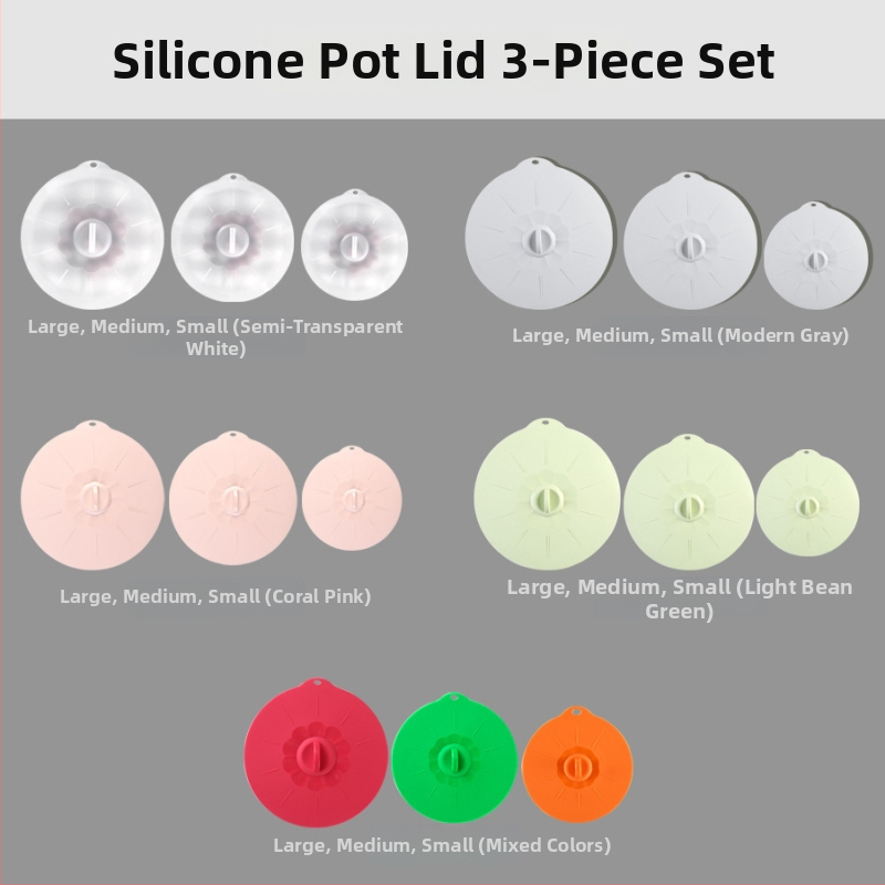 Silikoniniai dangtelių rinkiniai šviežumui išsaugoti | Šiuolaikiškas paprastas stilius | Prekės ženklas: Kitas; Medžiaga: Kita; Stilius: Šiuolaikiškas paprastas