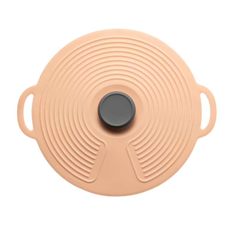 Keidason silikoninis puodo dangtelis, apvalus sandarus dangtelis, paprastas stilius, šiuolaikinis dizainas