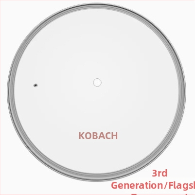Combach stiklo dangtelis wokui ir keptuvei – skaidrus, apvalus, su rankena, grūdintas stiklas