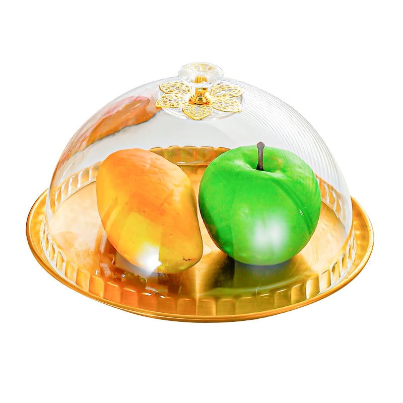 HAIQI Apskritas Skaidrus Plastmasinis Maisto Dangtelis šviežumui išsaugoti | Dubuo Dangtelis, Light Luxury Retro Stilius
