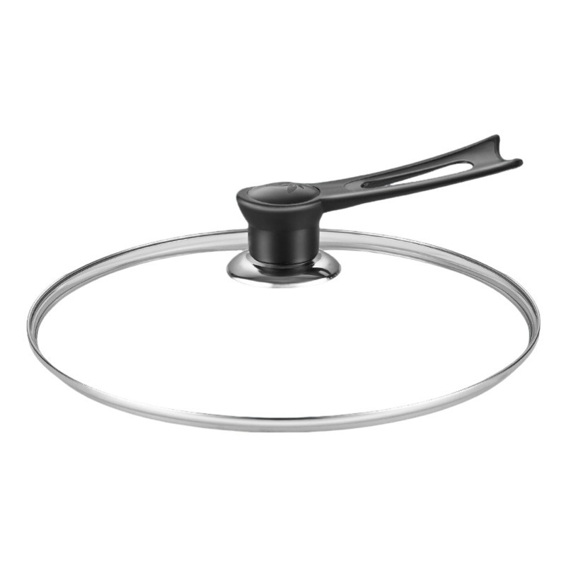 Puodo dangtelis, grūdintas stiklas, atsparus aukštoms temperatūroms, universali tinka, maisto kokybės