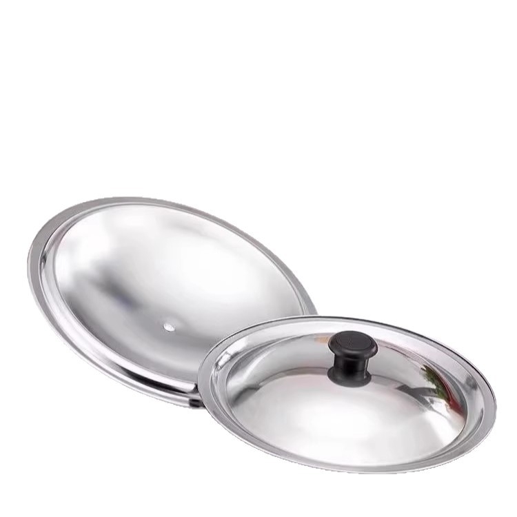 Nerūdijančio plieno dangtelis puodui ir wok, universalus, modelis Regular Fit, prekės ženklas Friendly