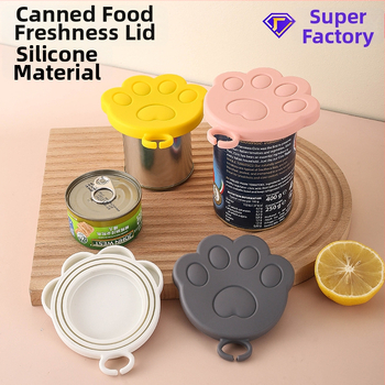 Katės konservų dangtelis, maisto kokybės silikono užrakinimo dangtelis, universalus naminių gyvūnėlių konservų dangtelis, Magnificent prekės ženklas, Stilius: mielas, Stiliaus tipas: šviežias ir mielas, Įgaliotas privatų prekės ženklas