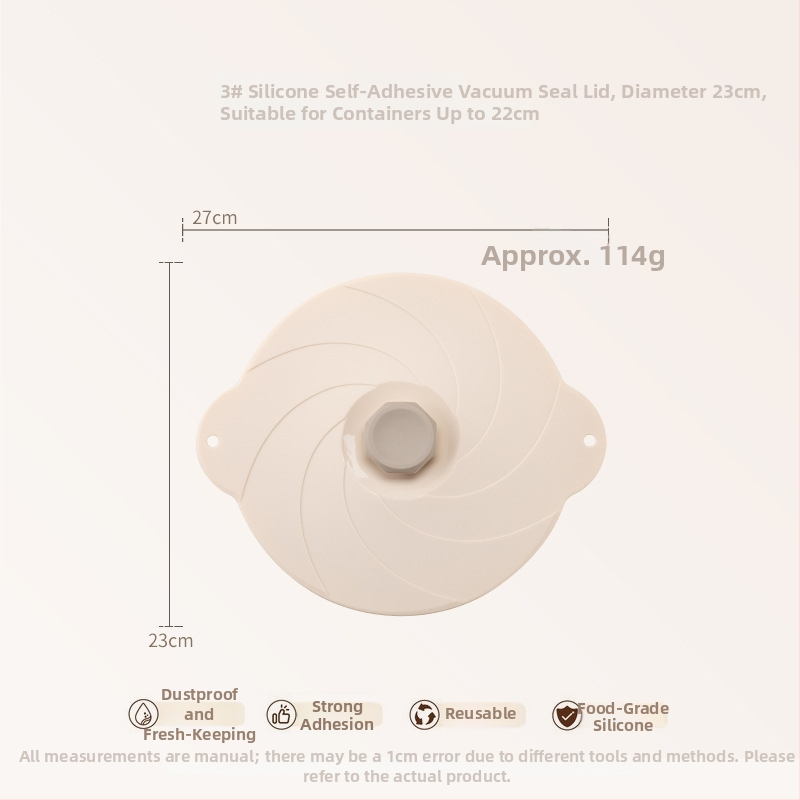 Keidason silikoniniai vakuuminiai dangteliai šviežumo išsaugojimui, šešių dalių rinkinys