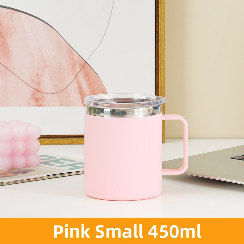 SEALLOCK 304 nerūdijančio plieno kavos puodelis su dangteliu – dovanos verslui ir reklamines dovanos