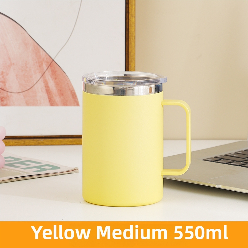 SEALLOCK 304 nerūdijančio plieno kavos puodelis su dangteliu – dovanos verslui ir reklamines dovanos