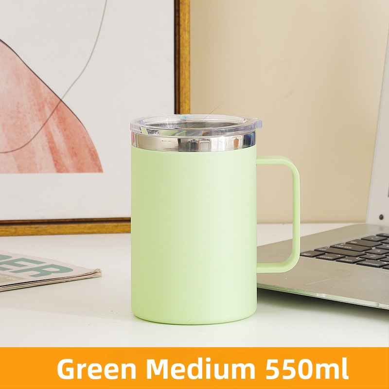 SEALLOCK 304 nerūdijančio plieno kavos puodelis su dangteliu – dovanos verslui ir reklamines dovanos