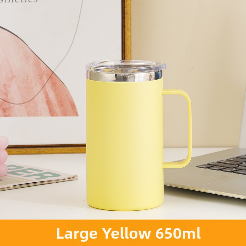 SEALLOCK 304 nerūdijančio plieno kavos puodelis su dangteliu – dovanos verslui ir reklamines dovanos