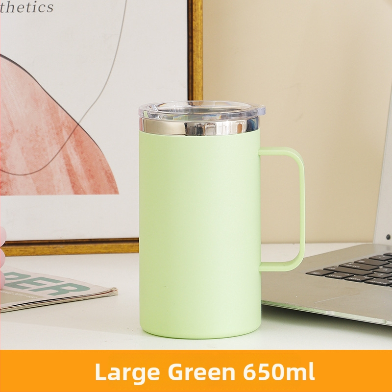 SEALLOCK 304 nerūdijančio plieno kavos puodelis su dangteliu – dovanos verslui ir reklamines dovanos