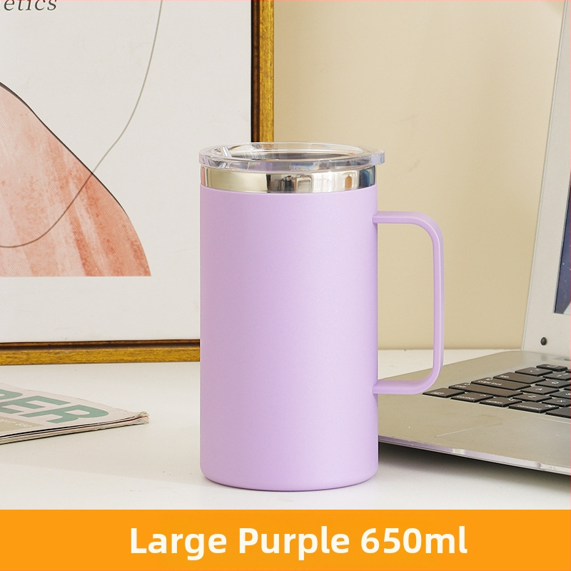 SEALLOCK 304 nerūdijančio plieno kavos puodelis su dangteliu – dovanos verslui ir reklamines dovanos