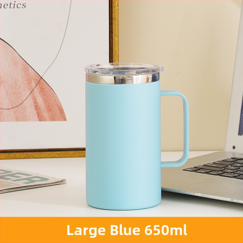 SEALLOCK 304 nerūdijančio plieno kavos puodelis su dangteliu – dovanos verslui ir reklamines dovanos