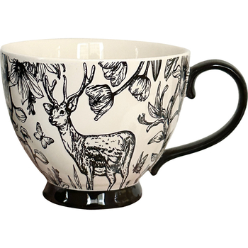 Šiaurietiško stiliaus keraminė puodelis universaliniam naudojimui (Nėra tinkamas kaip dovana)