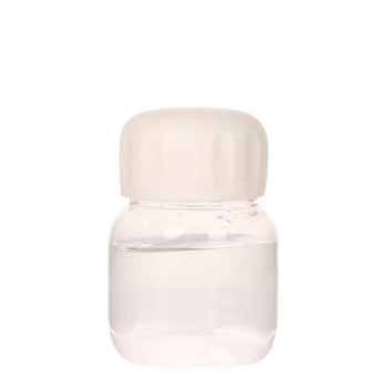 Stiklinė vandens taurelė su gaubteliu, šiuolaikinio minimalistinio dizaino, logotipo spauda, vientisa stiklo konstrukcija, atspari aukštoms temperatūroms