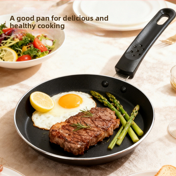 Tava za palačinke s aluminijskom zlitinom i Maifan kamenom, neprijanjajuća, višeslojno dno, dubina 1,5 cm