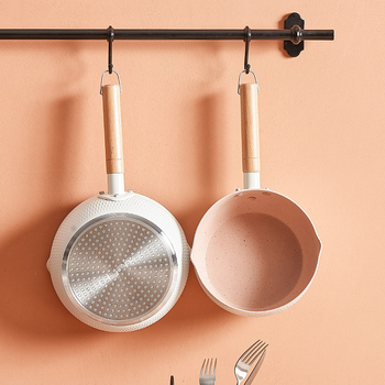 YOGEHOME Pieno Puodas – aliuminio lydinys, nelipnus paviršius, daugiasluoksnis dugnas, tinkamas įprastoms viryklėms