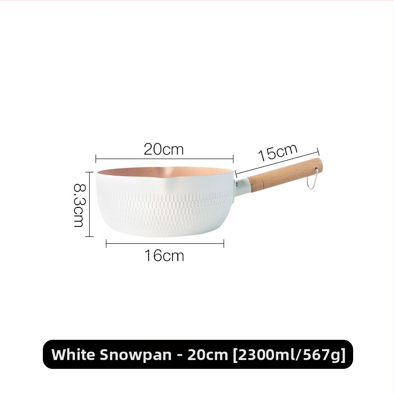 YOGEHOME Pieno Puodas – aliuminio lydinys, nelipnus paviršius, daugiasluoksnis dugnas, tinkamas įprastoms viryklėms