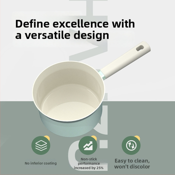 Pieninis puodas su nelipniu paviršiumi, aliuminio lydinio korpusas, antibakterinis keraminis paviršius, stiklinis dangtis, daugiasluoksnė dugna