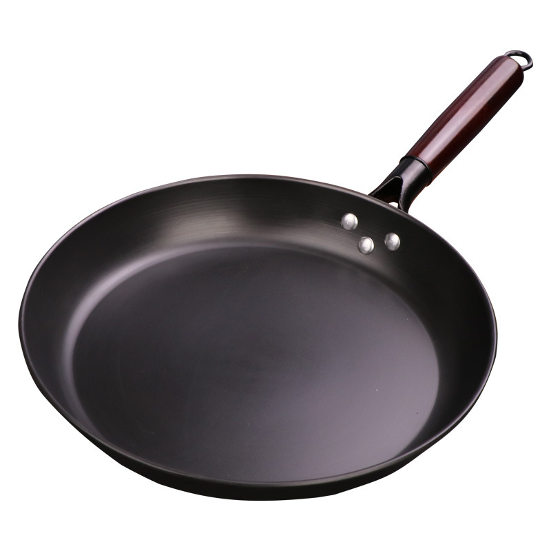 Pankūkų keptuvė, nelipni, kaltojo plieno, tinkama indukcijai