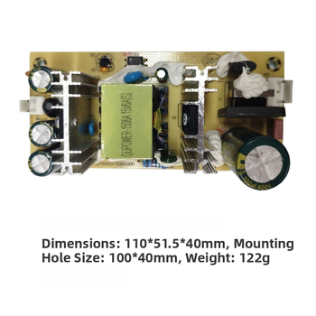 Maitinimo plokštė su jungikliu – išvestis 15V 6A, 90W, CE sertifikuota, efektyvumas ≥87%