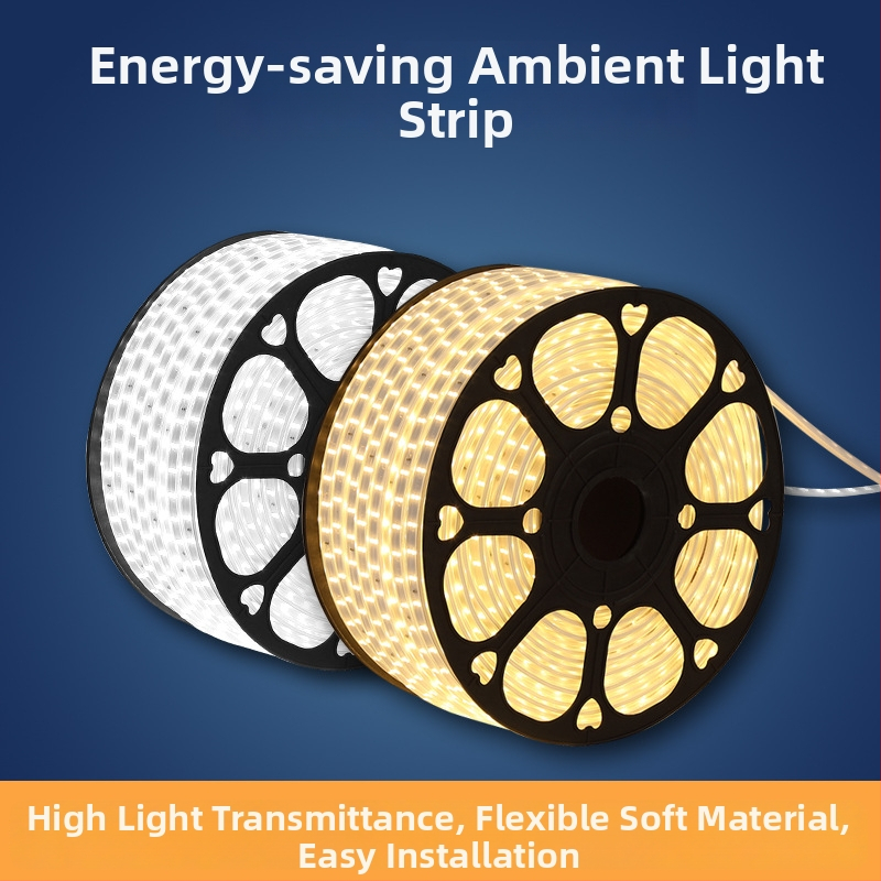 LED pás 5730, vonkajšia vodotesná, 220V, 120 LED, stmievateľný