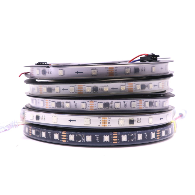 CC16703 Vanjska vodootporna RGB LED traka, višebojna, 12V niskonaponsko napajanje, programabilno ambijentalno osvjetljenje