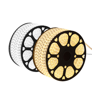 LED λωρίδα 5730, εξωτερική αδιάβροχη, 220V, ρυθμιζόμενη ένταση φωτισμού, διακοσμητική σιλικόνης λωρίδα, 120 LED