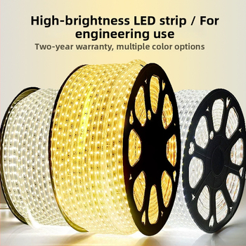 LED лента монохромна, 160 светодиода 5730, 8W, 220V