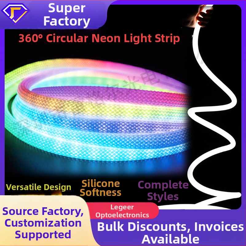 Neono LED juosta 12V, Sanan Optoelectronics 2835, 120 LED