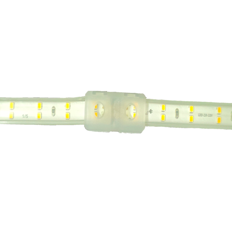 2835 LED szalag, 220V, kétsoros, 120 LED, Sanan LED chipek